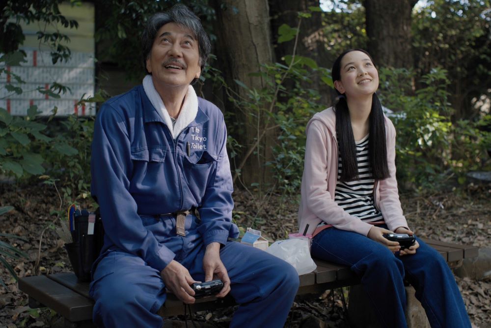 役所広司は映画『PERFECTDAYS』で、カンヌ国際映画祭の最優秀男優賞を受賞した（映画配給会社ビターズ・エンドの公式Xより）