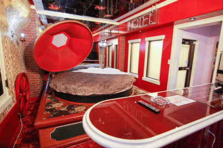 レトロ気分を堪能できる魅惑の蓄音機ルーム（宮城県）※撮影・取材協力／鬼束ちなつ