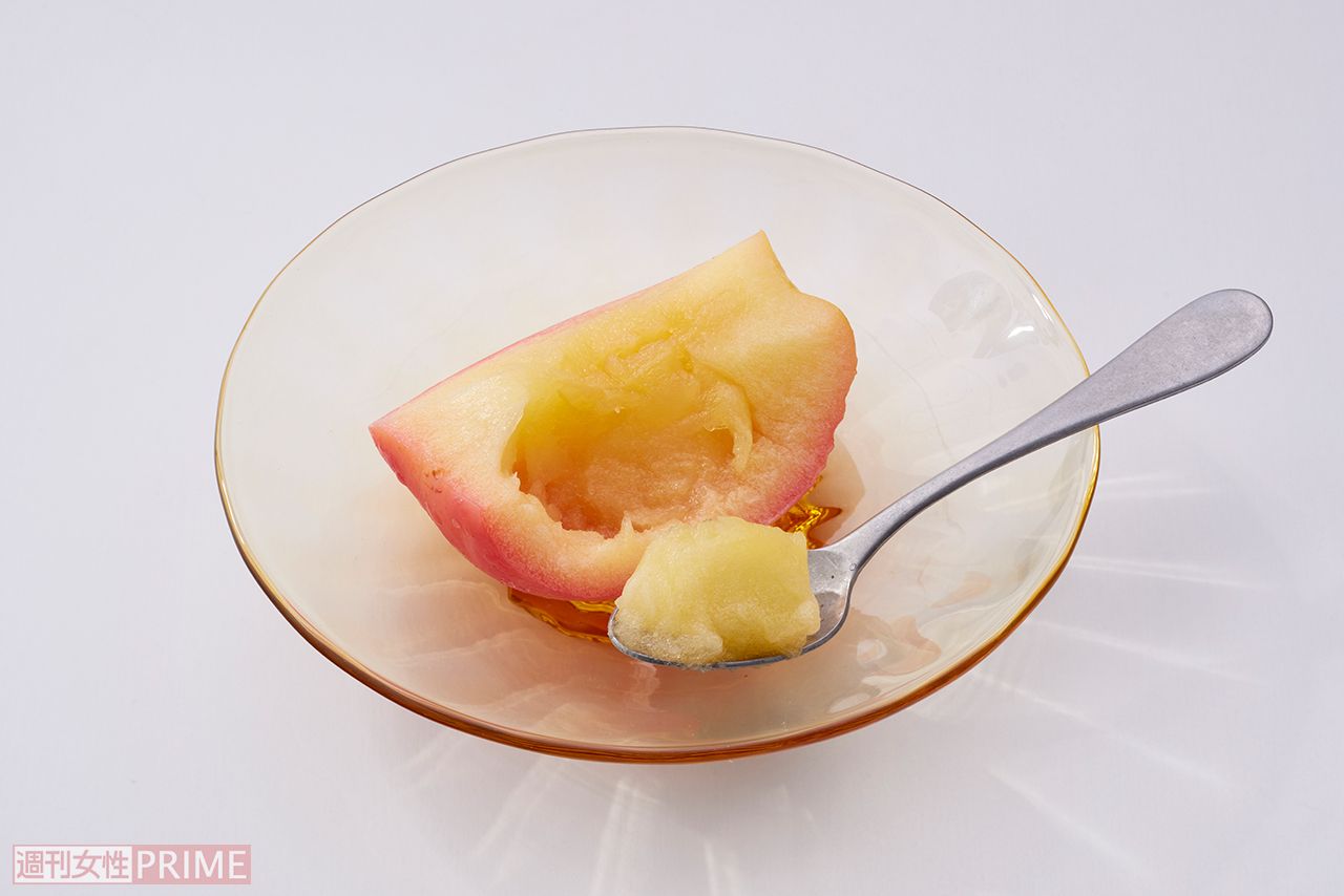 りんごのシャーベット　調理・スタイリング／寺島モエカ