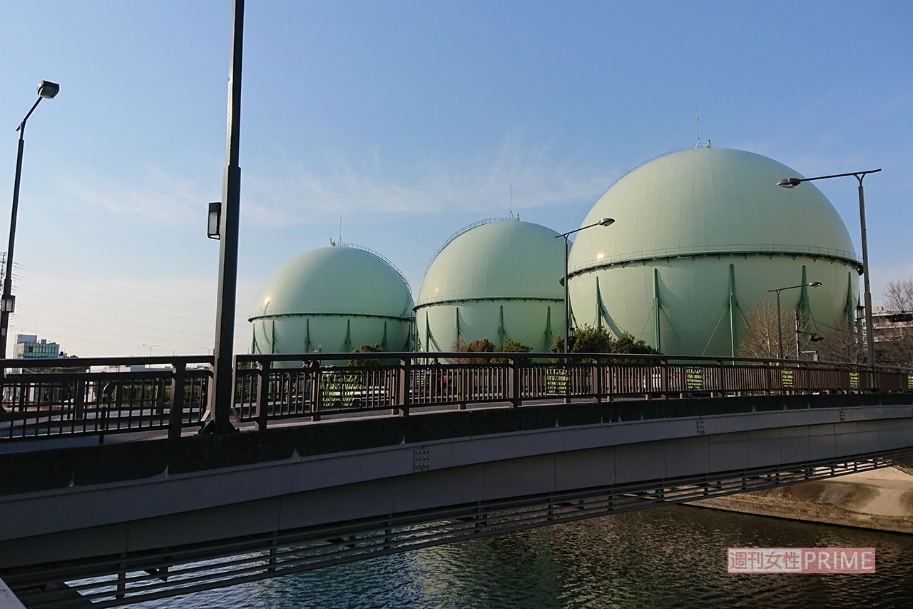 『花束みたいな恋をした』のロケ地となったガスタンク