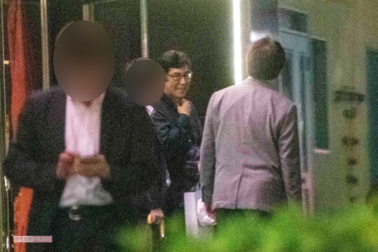 2019年、ドラマ『TWOWEEKS』の打ち上げに参加した高嶋政伸