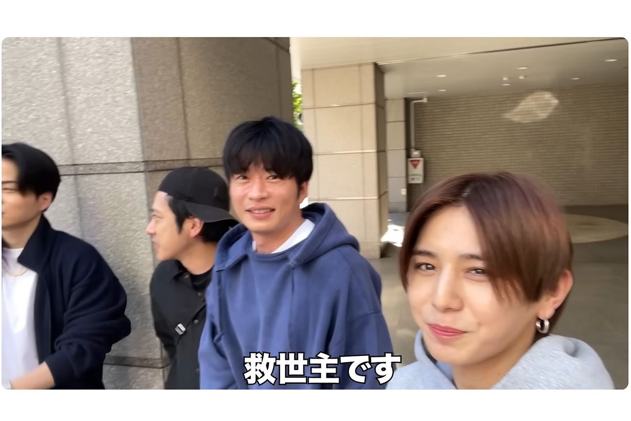 YouTubeチャンネル『よにのちゃんねる』に出演した田中圭