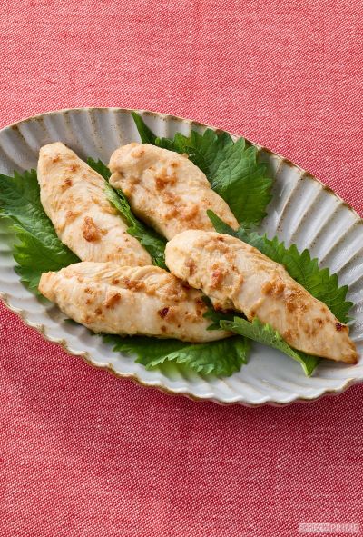 ささ身の梅マヨ焼き