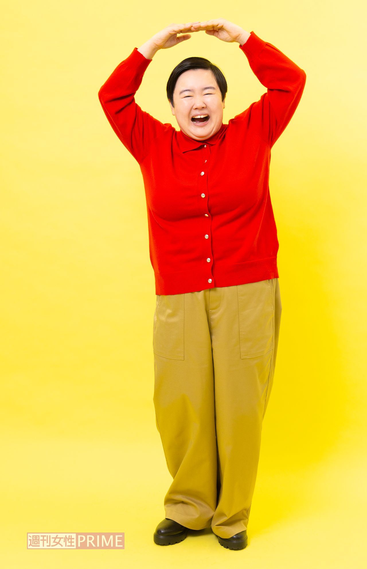 やす子　撮影／吉岡竜紀　ヘアメイク／hmClair　スタイリスト／大野紗也