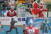 独特にアレンジされたウルトラマン(画像クリックで個別の写真を確認できます)