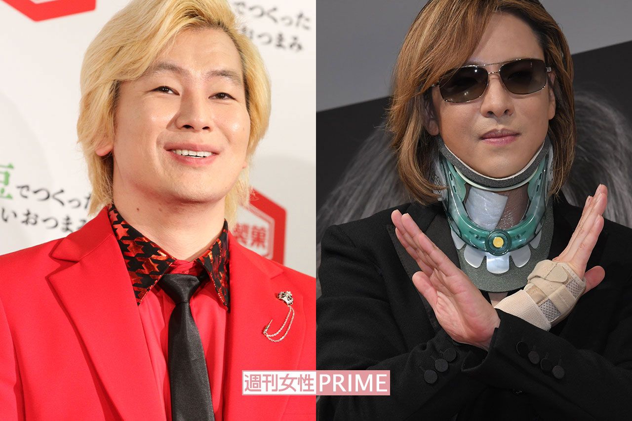 カズレーザーとYOSHIKI