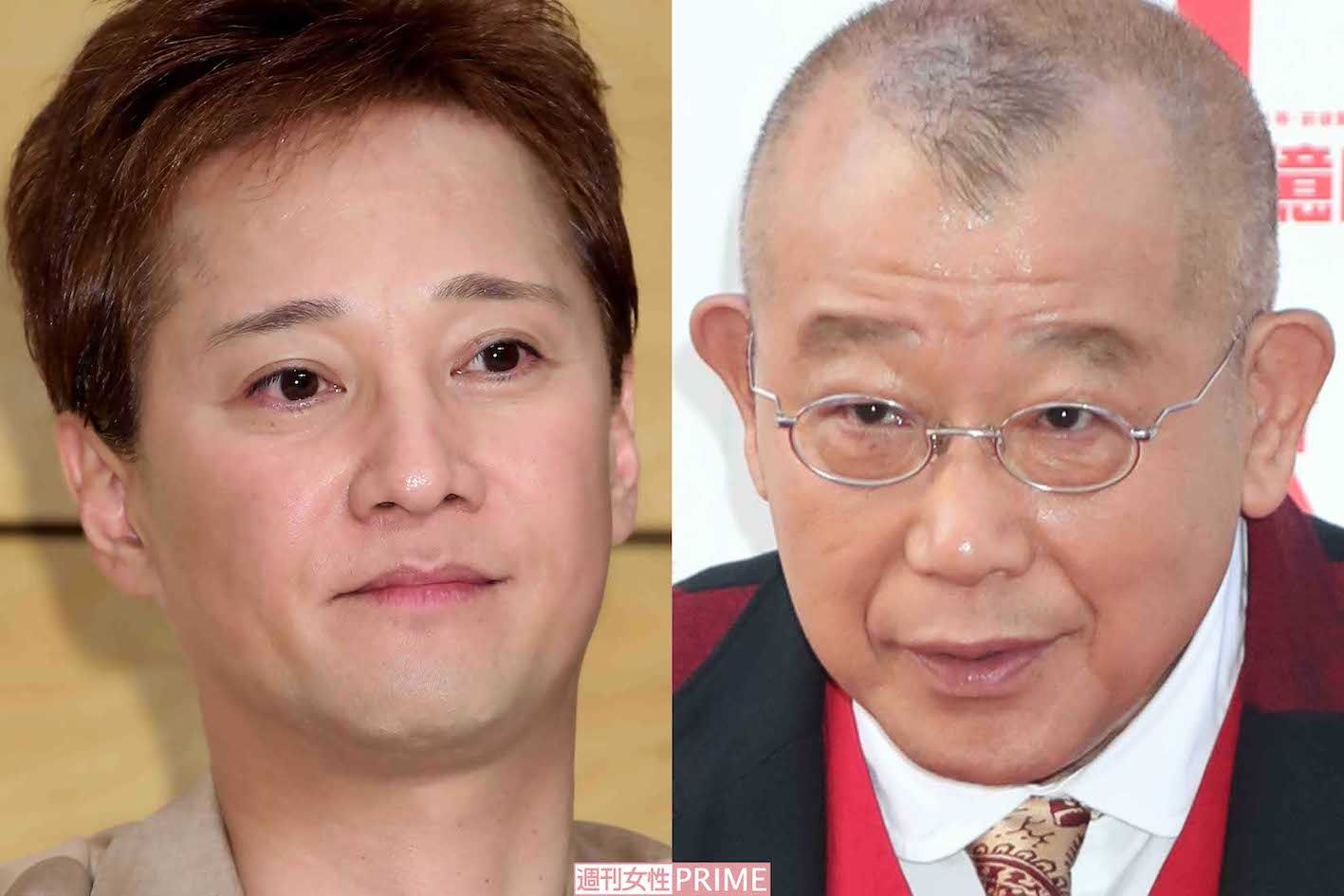 左から中居正広、笑福亭鶴瓶