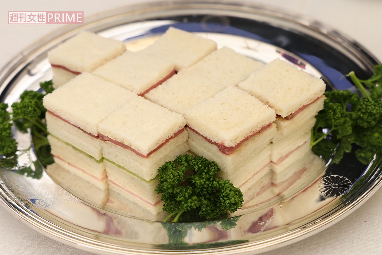 2025年4月22日の「春の園遊会」で、招待者に振舞われたメニュー