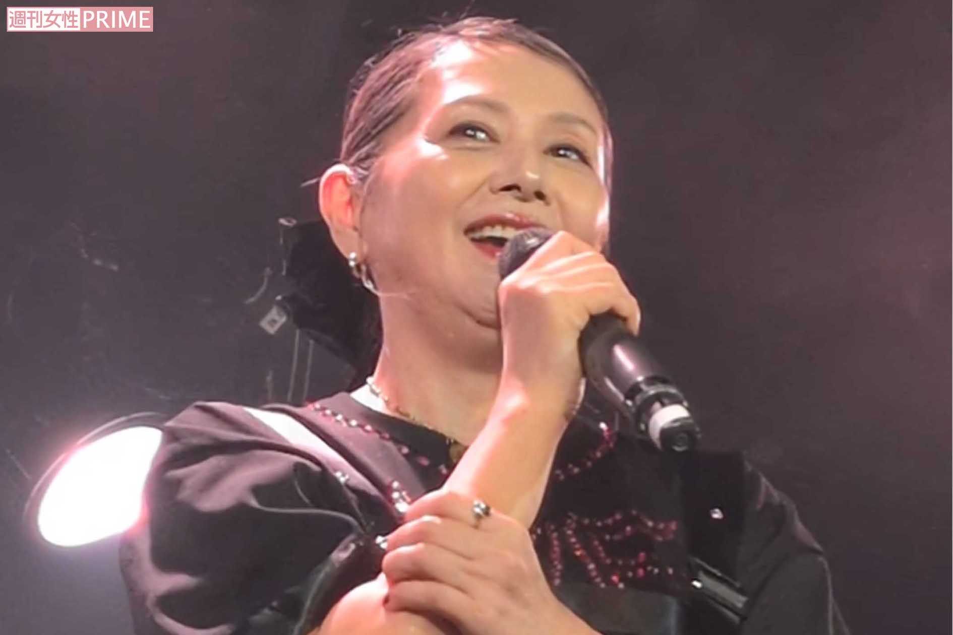 至近距離で観れるキョンキョンに会場も大興奮