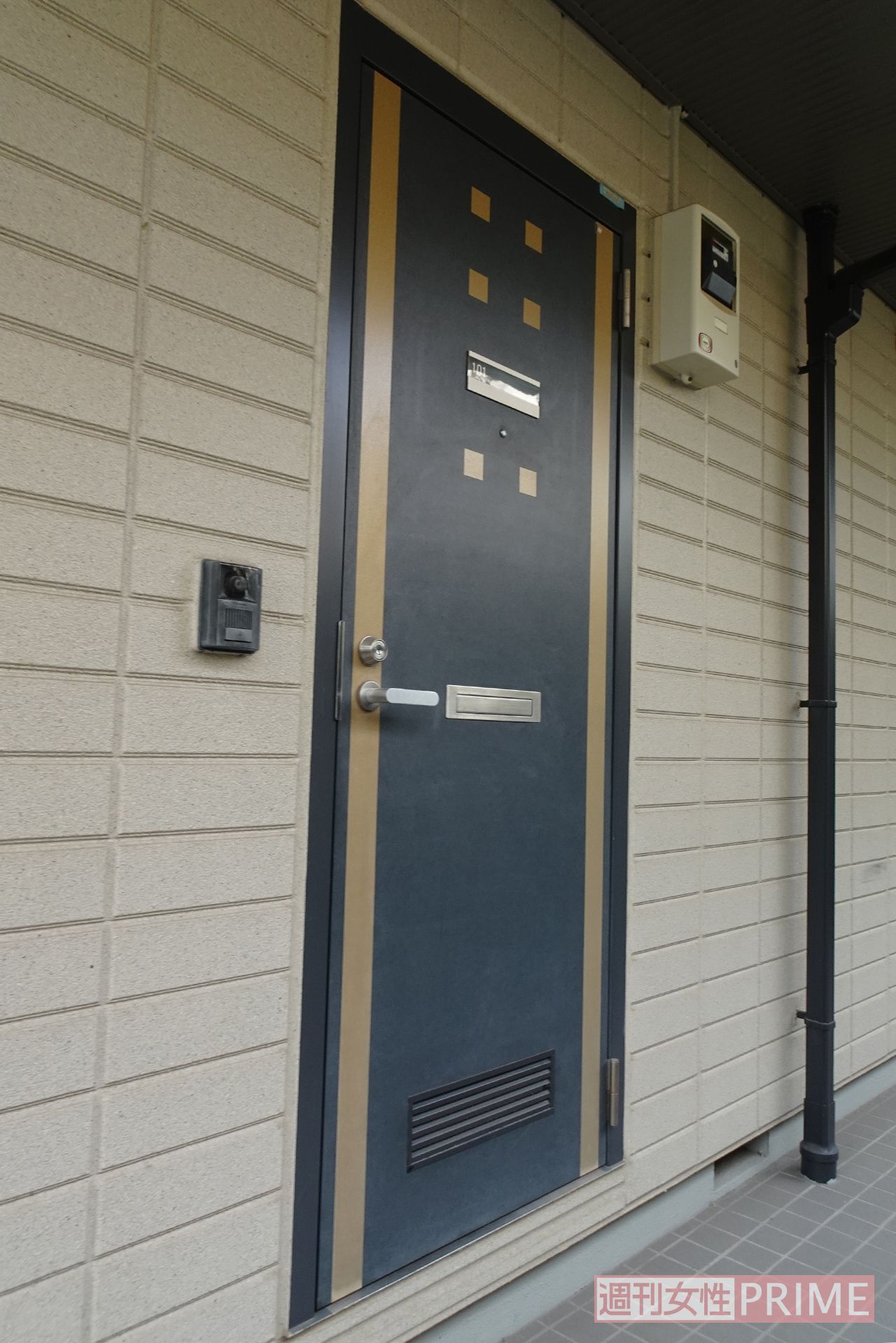 殺害現場となった富塚さんの自宅（豊島区）