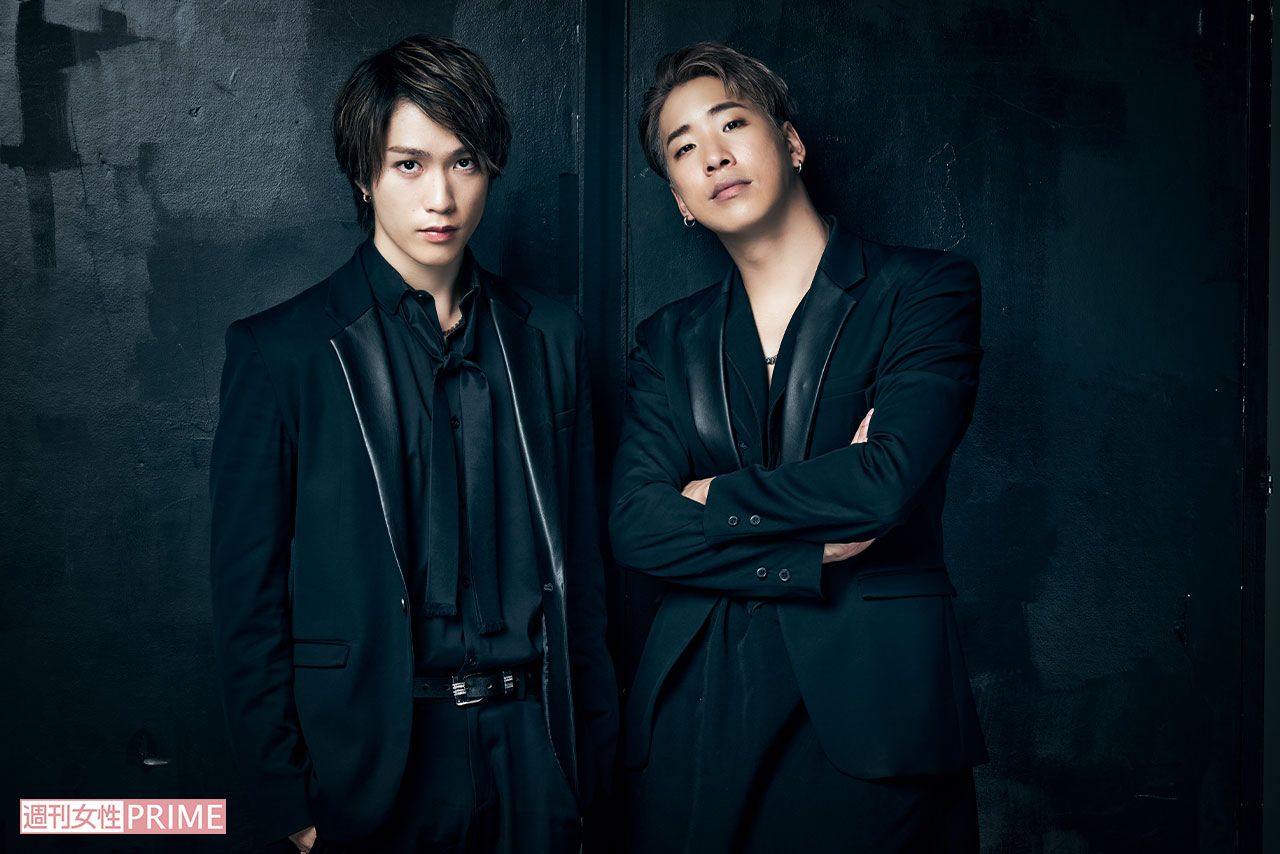 藤原樹 ×陣　撮影／廣瀬靖士