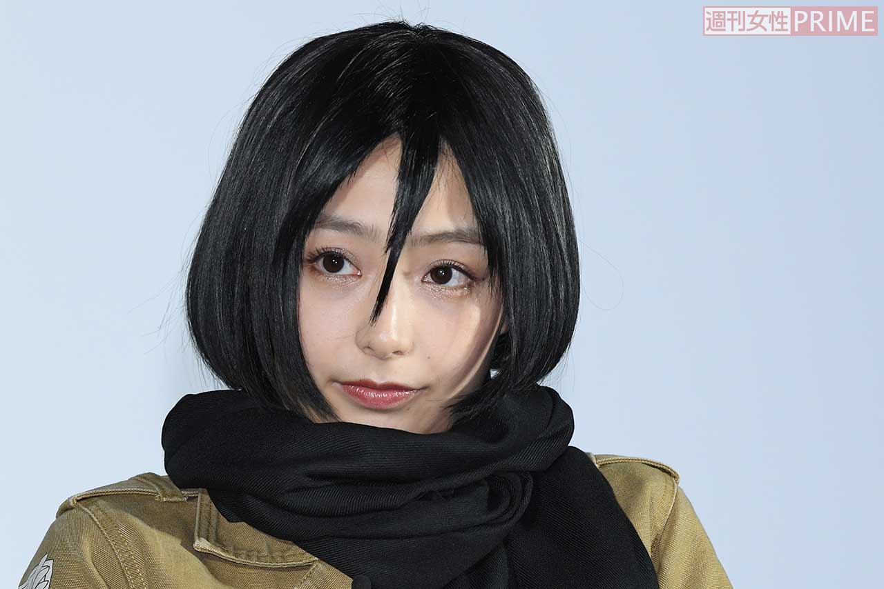 進撃の巨人原画展のオープニングイベントで（2019年7月4日）