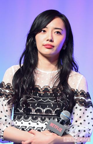 佐原恵美（黒木香）役の森田望智、Netflix『全裸監督』ワールドプレミア（'19年7月）