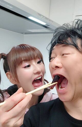 夫婦漫才コンビ「かつみ・さゆり」