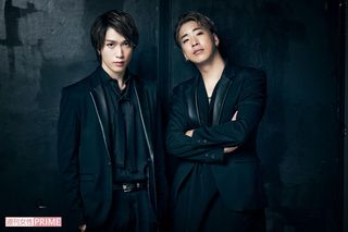 藤原樹 ×陣　撮影／廣瀬靖士