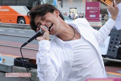 福山雅治のモノマネをする清水良太郎