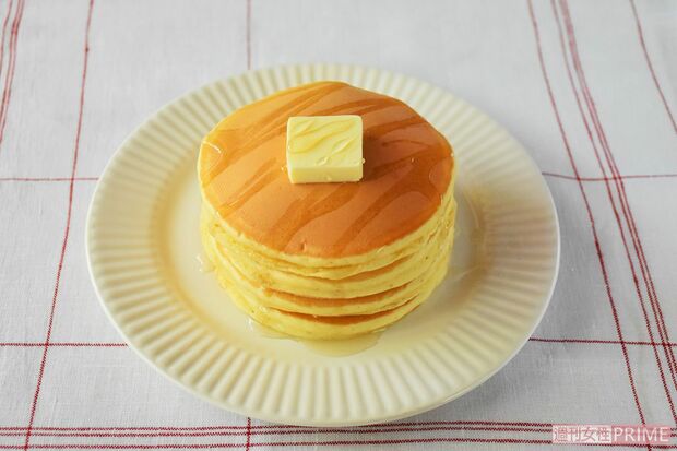 豆乳ホットケーキ「カロリーオフのふわふわホットケーキ」