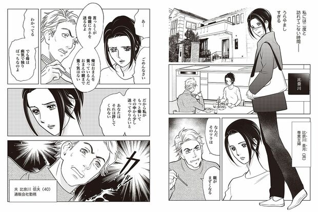 『愛と背徳のヴァルール』第1話P2、P3より