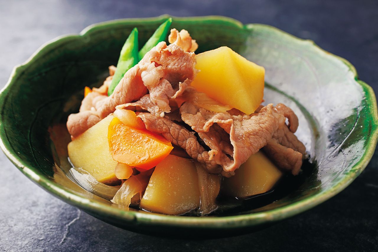 ［豚バラ肉］豚肉じゃが　撮影／合田昌弘