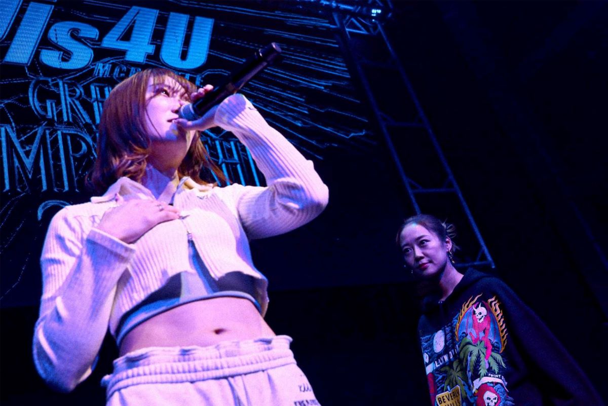 ラップバトルのシーンで注目を集める瀧澤彩夏