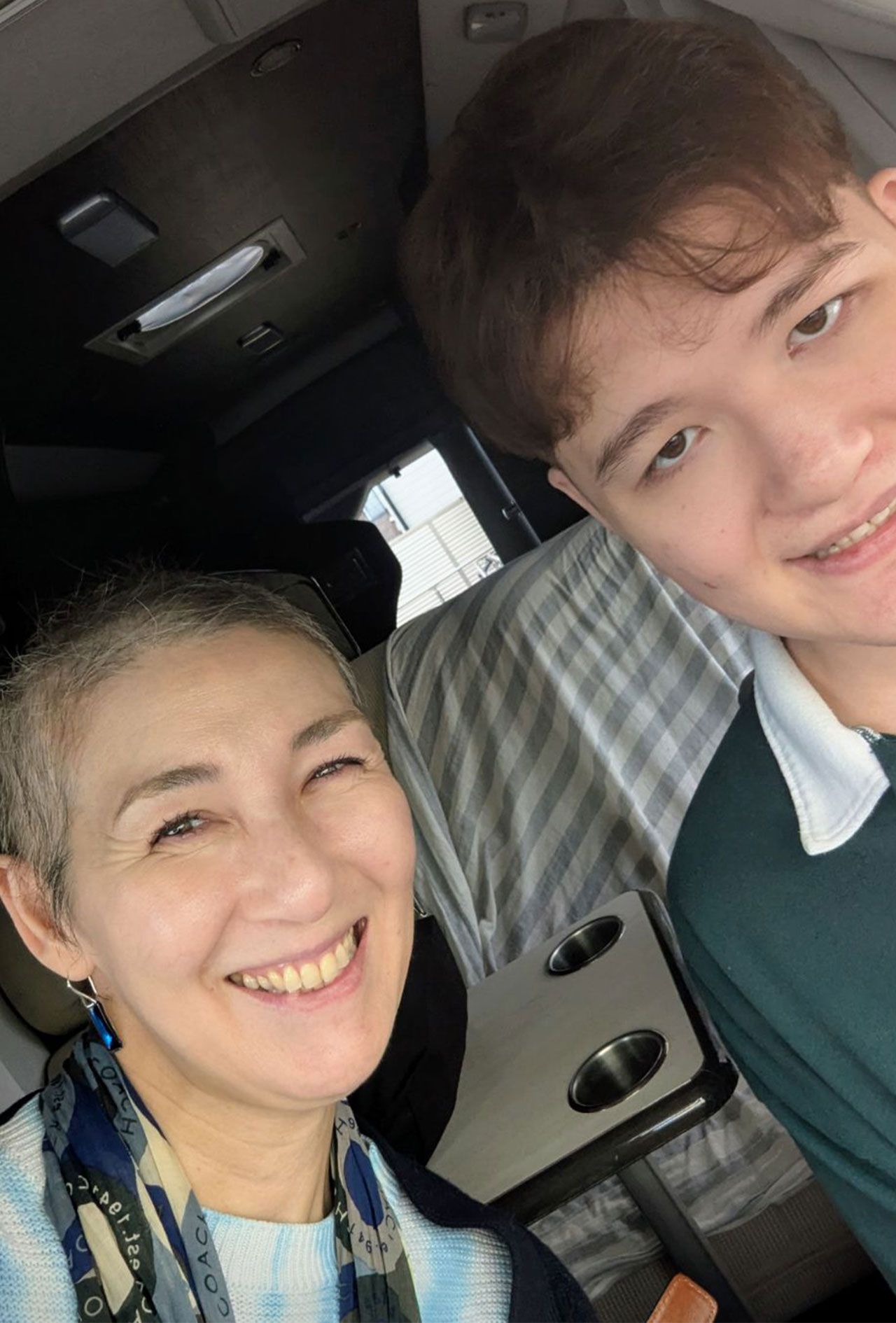 抗がん剤治療2か月後に、やっと息子と会えたアオキ・シャナさん