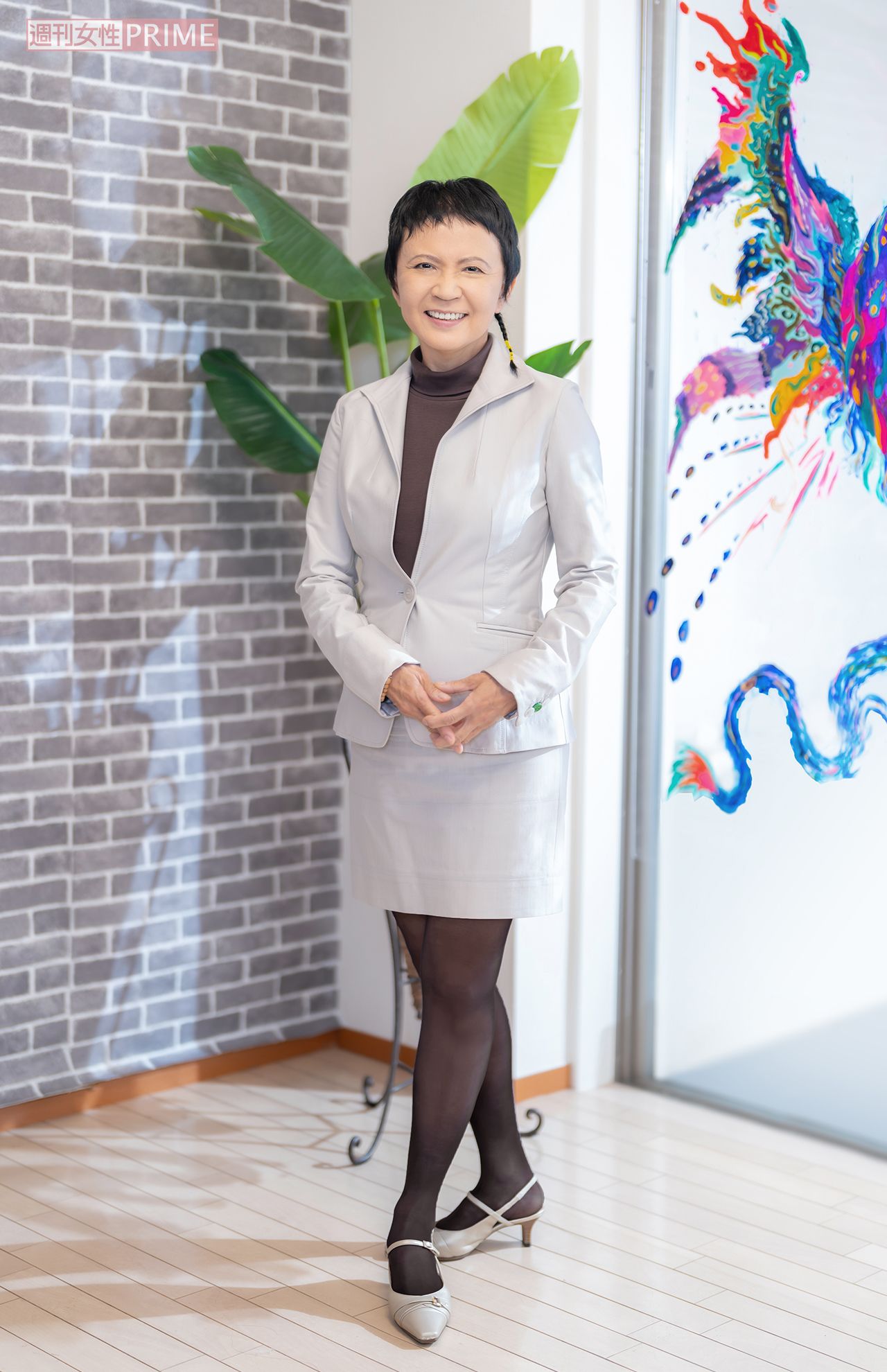 家田荘子さん　撮影／佐藤靖彦