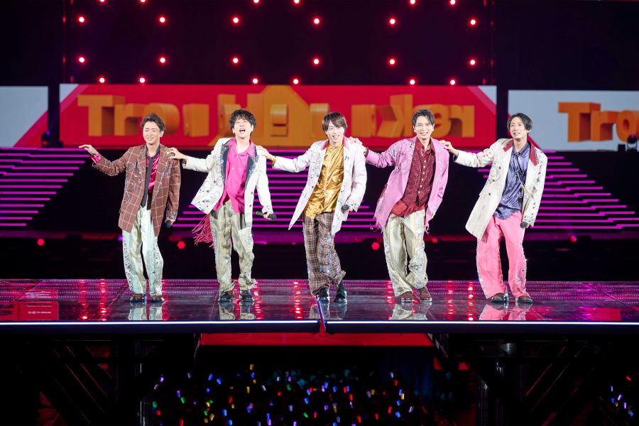 嵐ラストライブの様子（公式Xより）