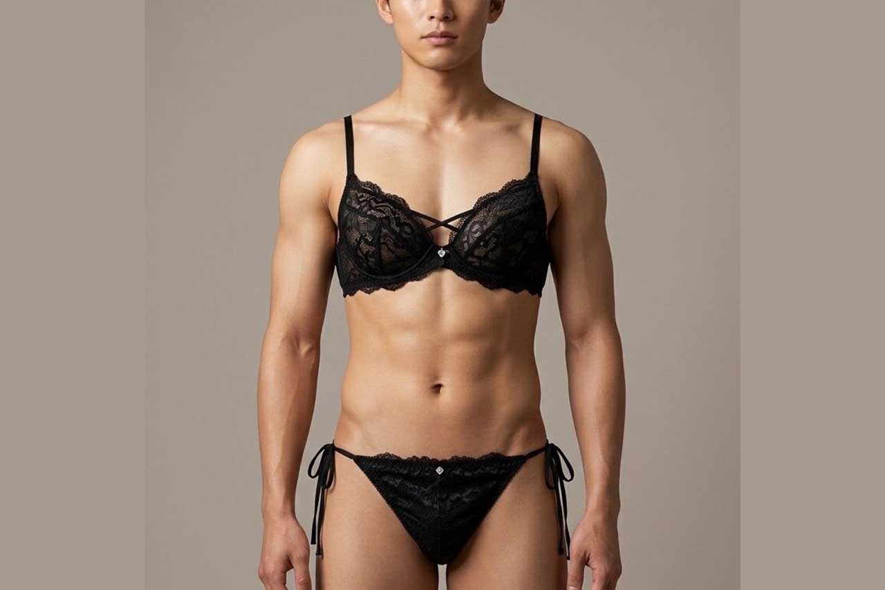 「メリットは？」疑問の声が生じる男性用のブラジャー（『nico fit』公式Xより）