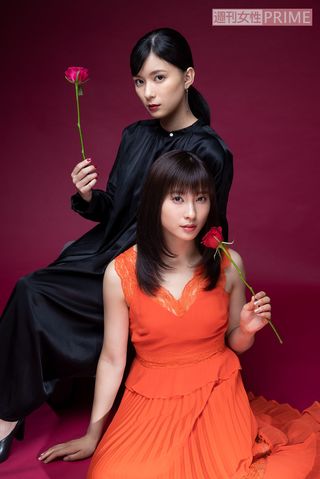 芳根京子、土屋太鳳 撮影/廣瀬靖士