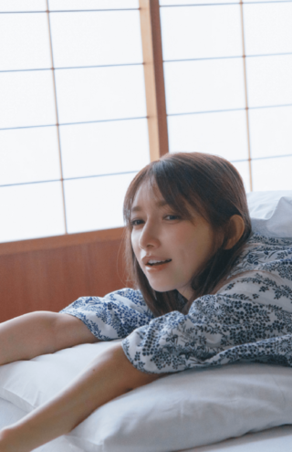 後藤真希写真集『flos』 のワンカット。講談社プレスリリースより