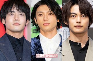 左から赤楚衛二、山田裕貴、神尾楓珠