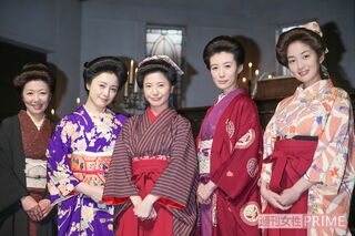 『花子とアン』スタジオ取材会　撮影／週刊女性写真班