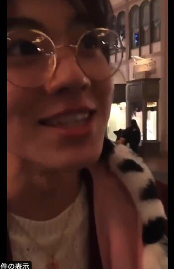 流出した佐藤龍我とされる動画。ディズニーで「彼女、ほしいィ!!」と絶叫