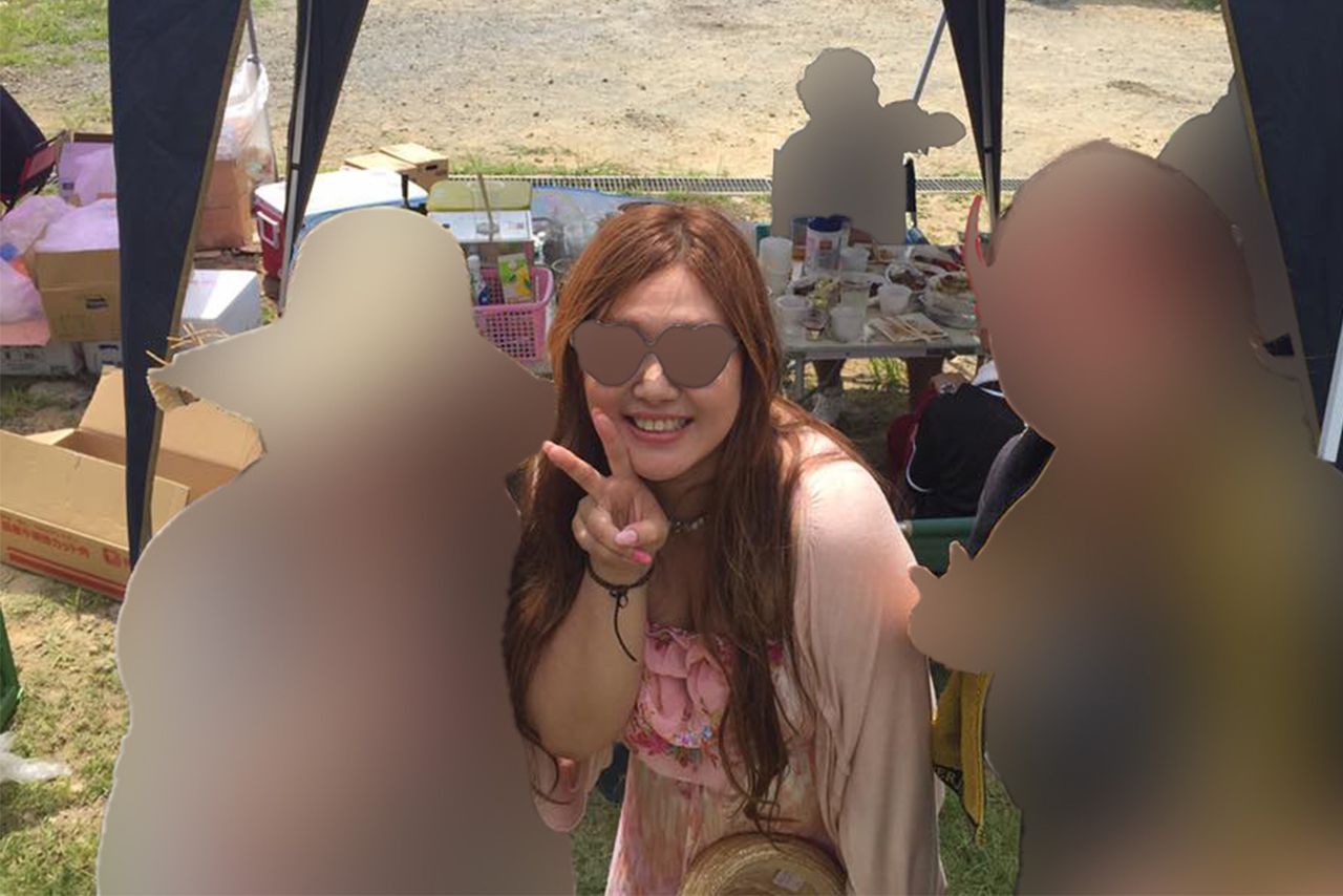 小山麻代容疑者（SNSより）