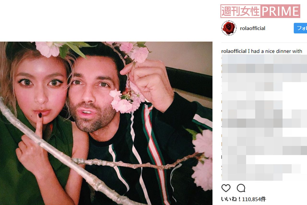 マッシモとの仲睦まじいツーショットも公開（公式インスタグラムより）