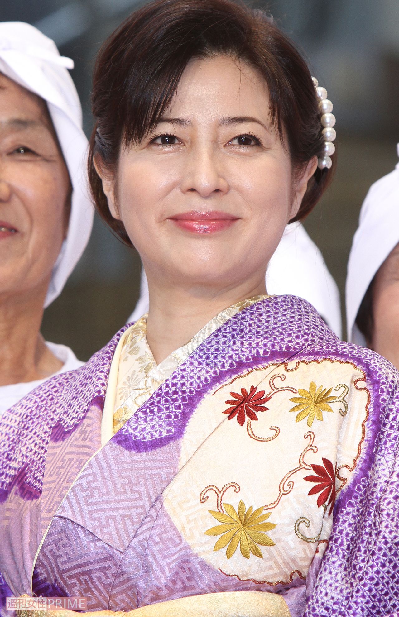 岡江久美子さん（2013年、鳥羽市PRイベントにて）