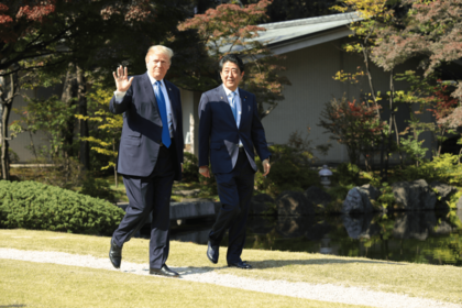 大統領時代に安倍元首相とは友好的な関係だったトランプ氏