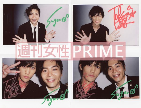 おふたりが撮影したサイン入り写真を計4名様にプレゼント。週刊女性PRIMEのサイト内で画像をクリックすると応募ページにとびます