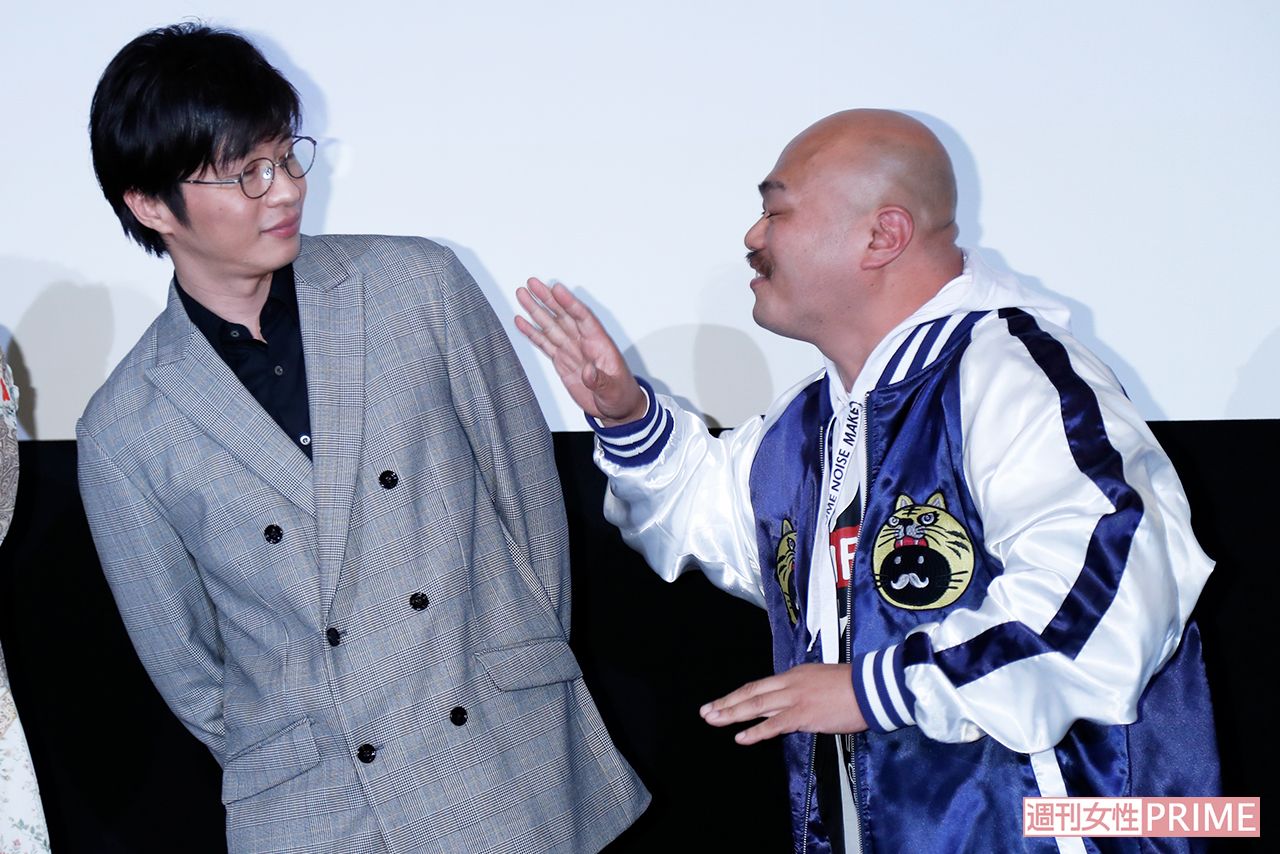 田中圭に冷たい目で見られるクロちゃん