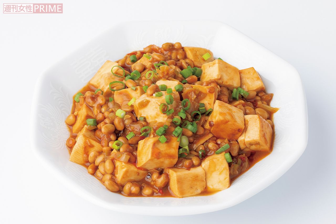 納豆麻婆豆腐　撮影／矢島泰輔