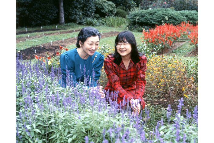 メガネ姿が印象的な黒田清子さん（当時、紀宮清子内親王）（写真/宮内庁提供）