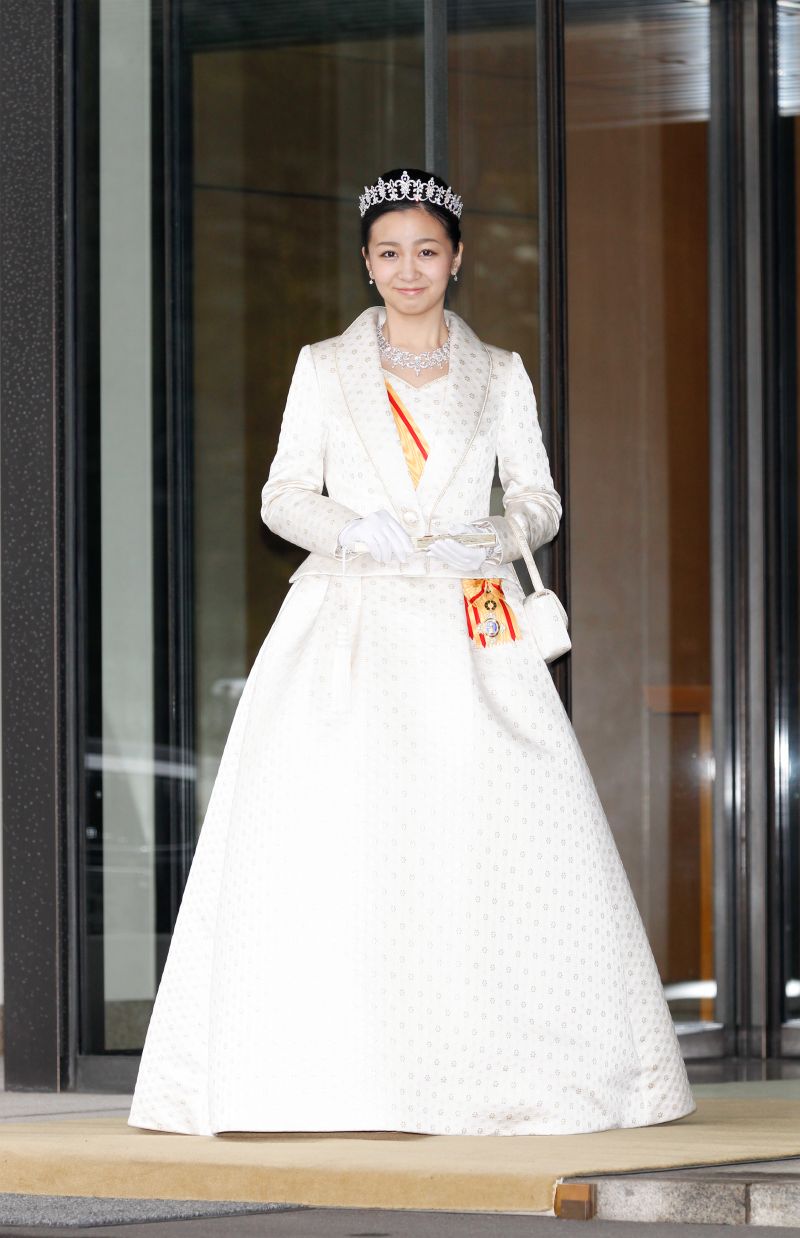 成人を迎えられた佳子さま（2014年12月29日）撮影/JMPA