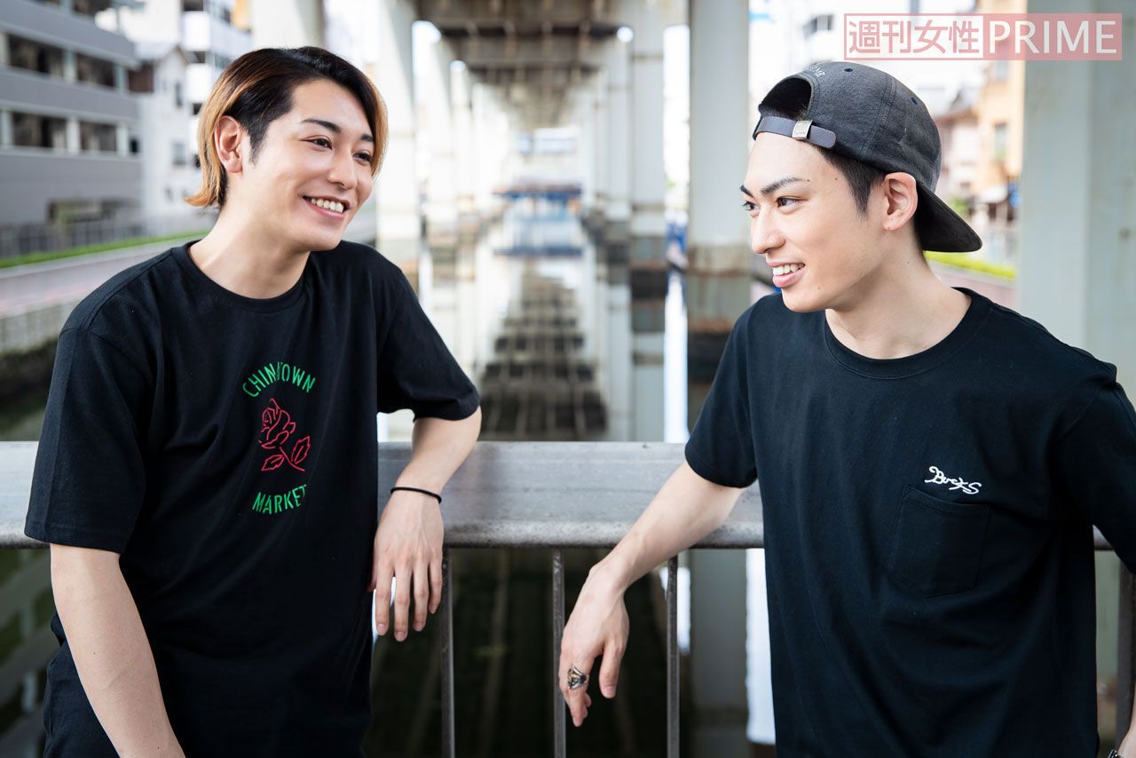 川原一馬、塩田康平　撮影／廣瀬靖士