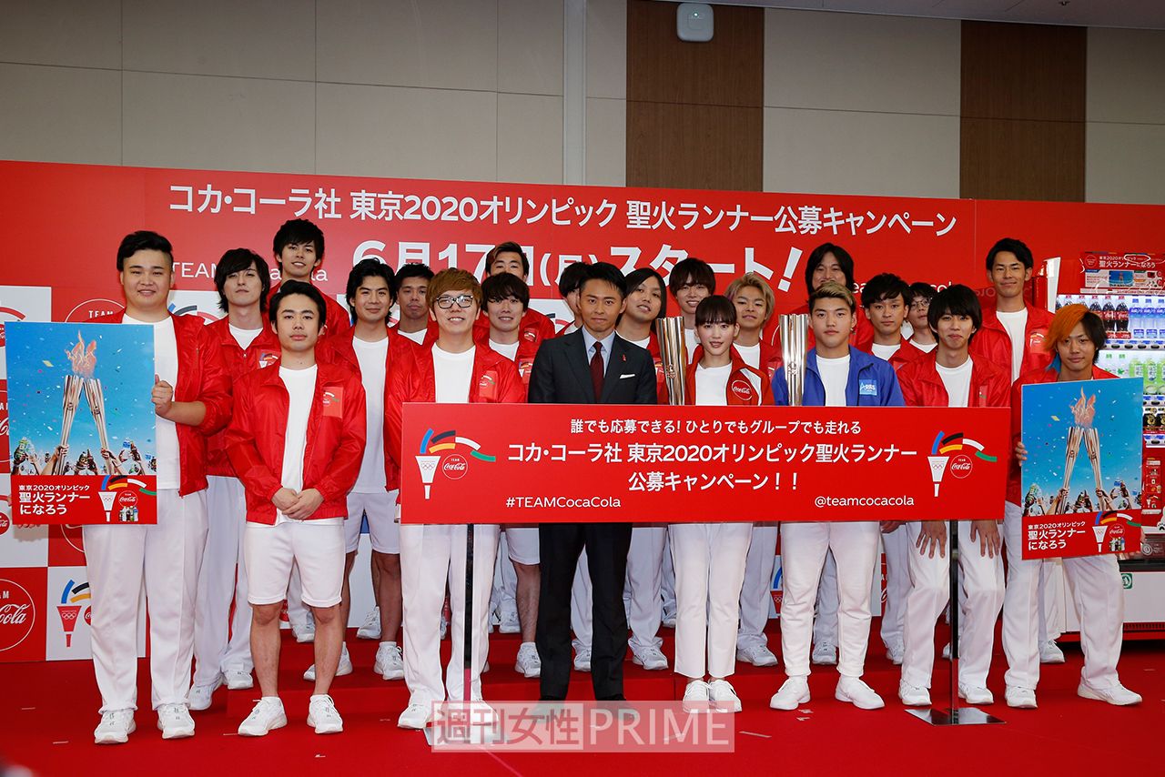 '19年6月には綾瀬はるかとともに水溜りボンド、アバンティーズら人気ユーチューバーが東京オリンピックのイベントに出席した