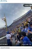 SNSに投稿された『阪神タイガース』ファンが大合唱した「六甲おろし」。警備員が止めに入るも