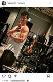 竹内涼真が役作りで培ったムキムキの筋肉ボディ(公式インスタグラムより)