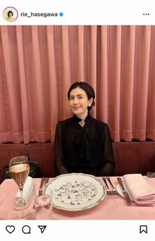 12月1日に50歳の誕生日を迎えた長谷川理恵（本人インスタグラムより）