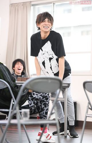 休養中は太ってしまったそうで、「頑張ってやせましたが、これでも前の体重には戻せてないんです。でも“少し太ってたほうがいいよ”と言われたので、今のままでいいかな」　撮影／高梨俊浩