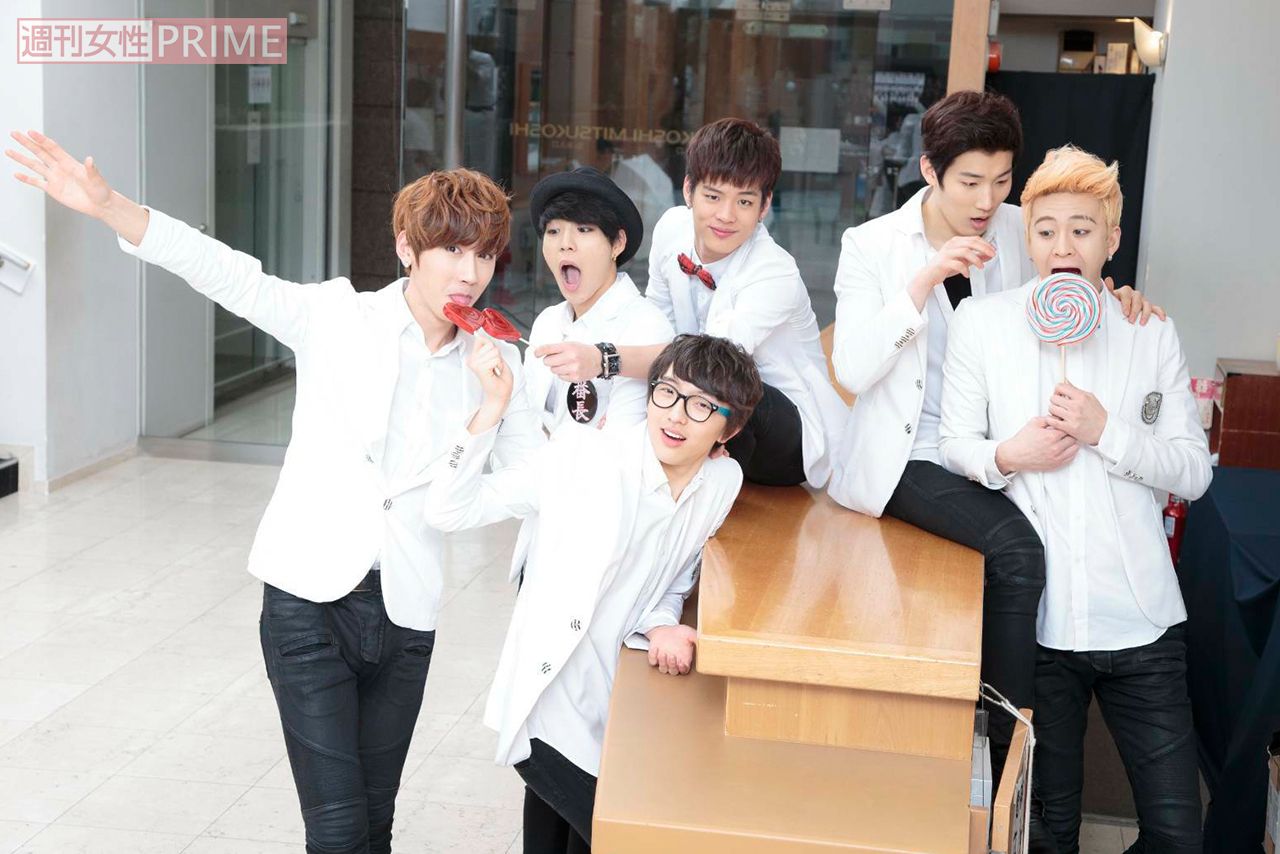 スタイルのよさがウリでもある『Apeace』のメンバーたち