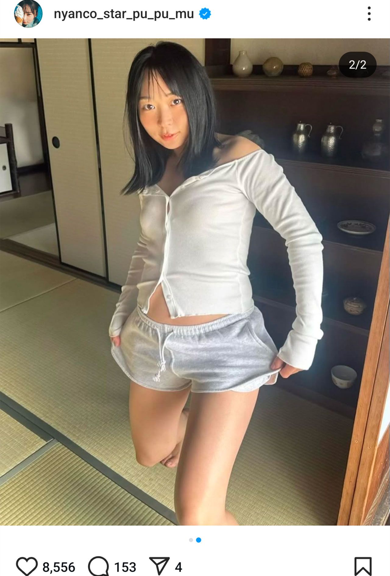 にゃんこスターのアンゴラ村長（本人のインスタグラムより）